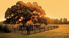 Sunset Oak